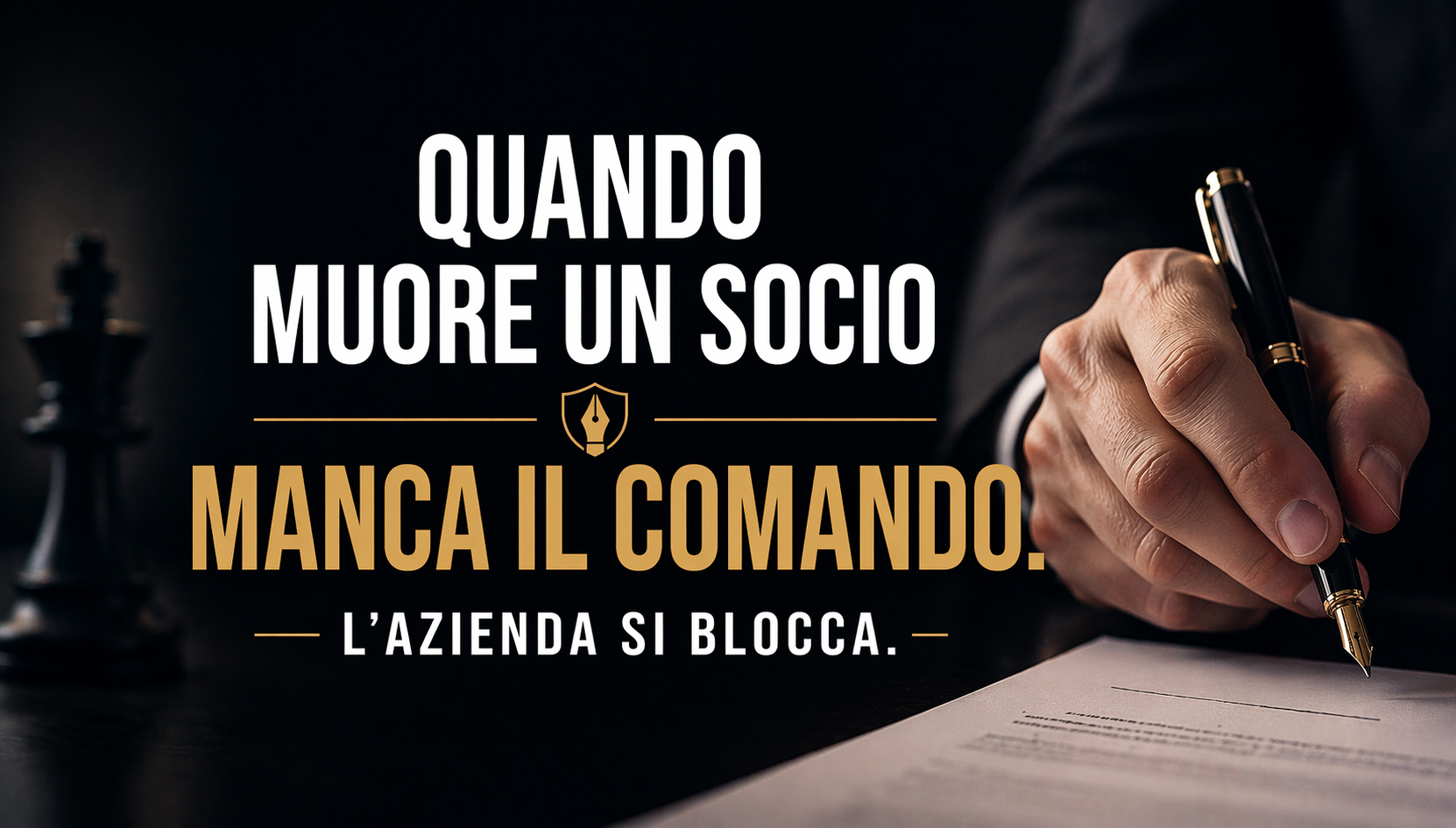 Cosa accade se muore un socio