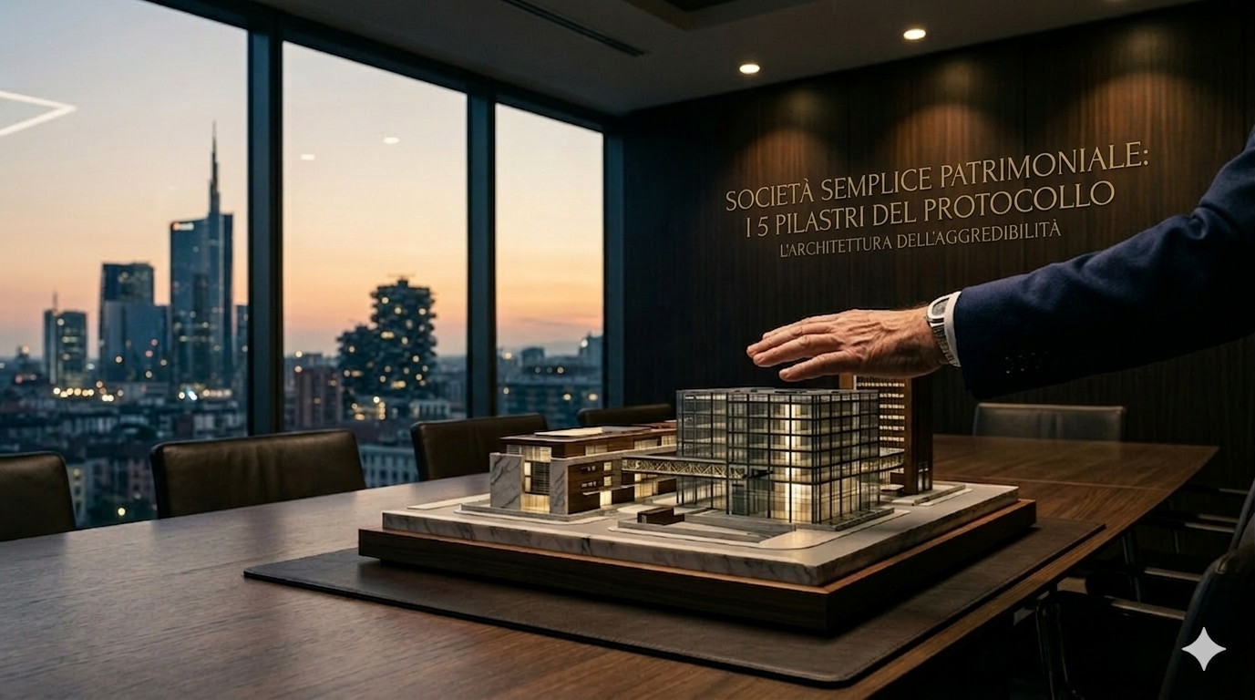 architettura societa semplice patrimoniale protezione patrimonio