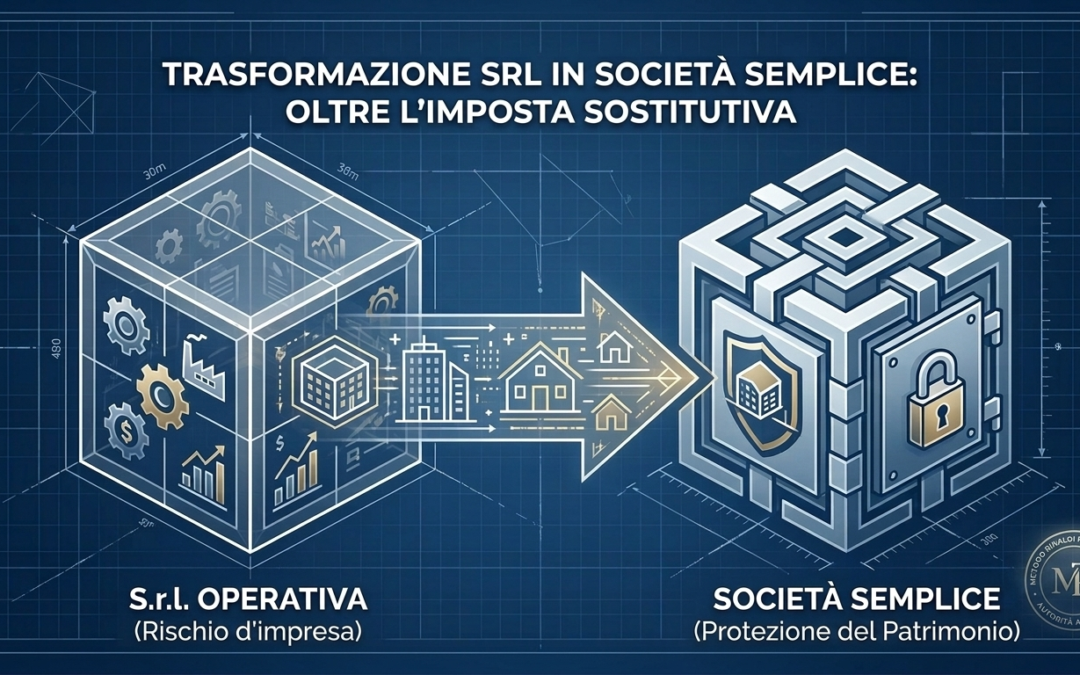 Trasformazione SRL in Società Semplice: il Metodo di Tutela